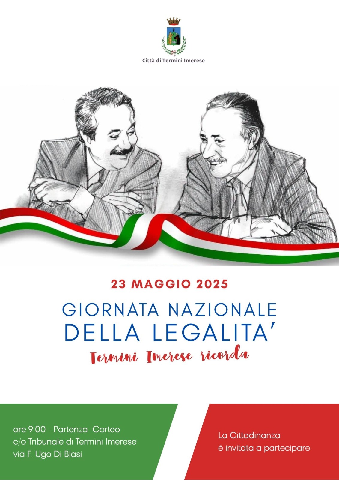 Locandina Giornata Nazionale della Legalità