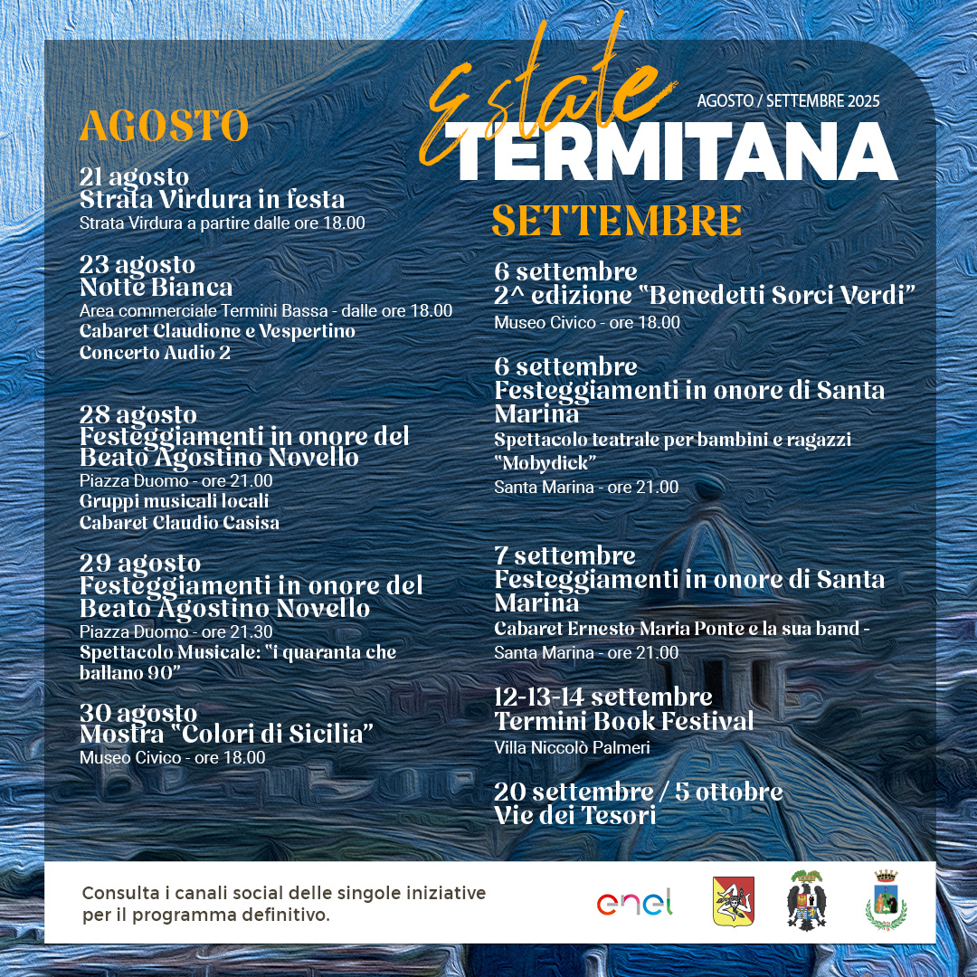 Locandina Estate Termitana 2025